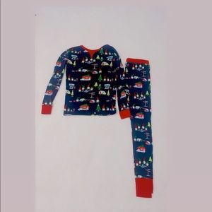 Boy/girls Target blue and red pj’s